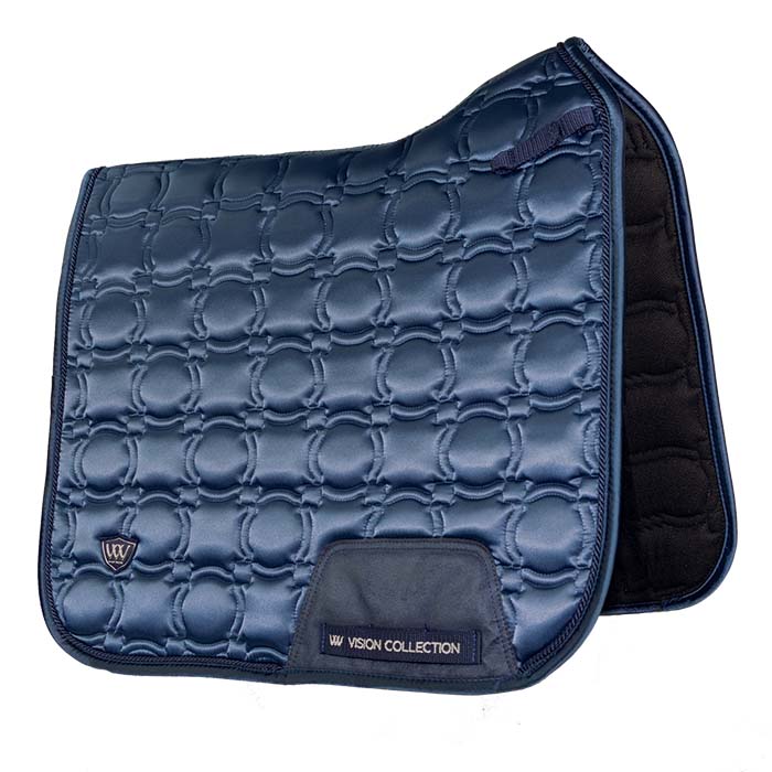 Woof Wear Vision Dressage Saddle Pad #colour_navy