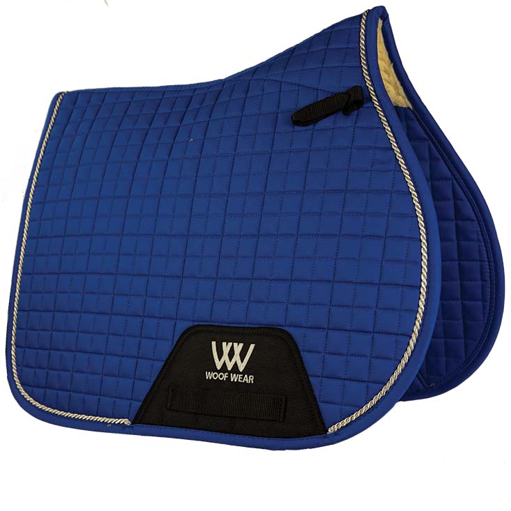 Woof Wear Colour Fusion Pony GP Saddlecloth #colour_electric-blue