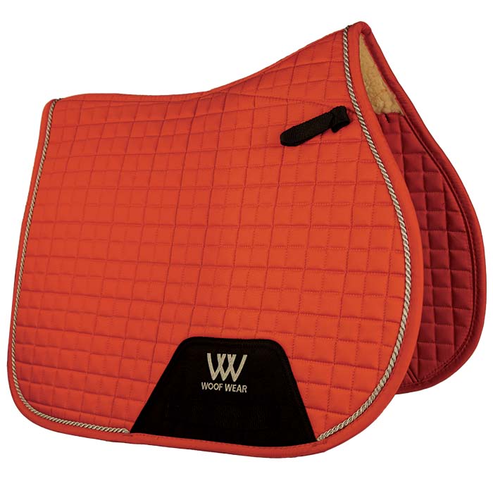 Woof Wear Colour Fusion Pony GP Saddlecloth #colour_orange
