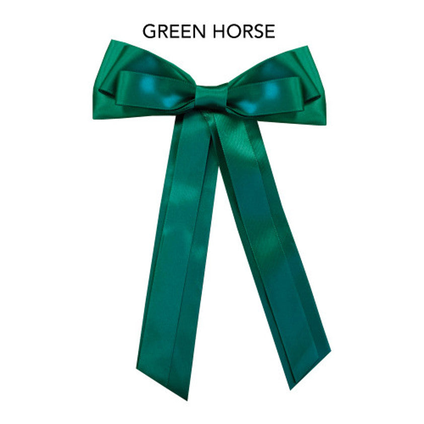 Equetech Horse Competition Warning Tail Ribbon #colour_green