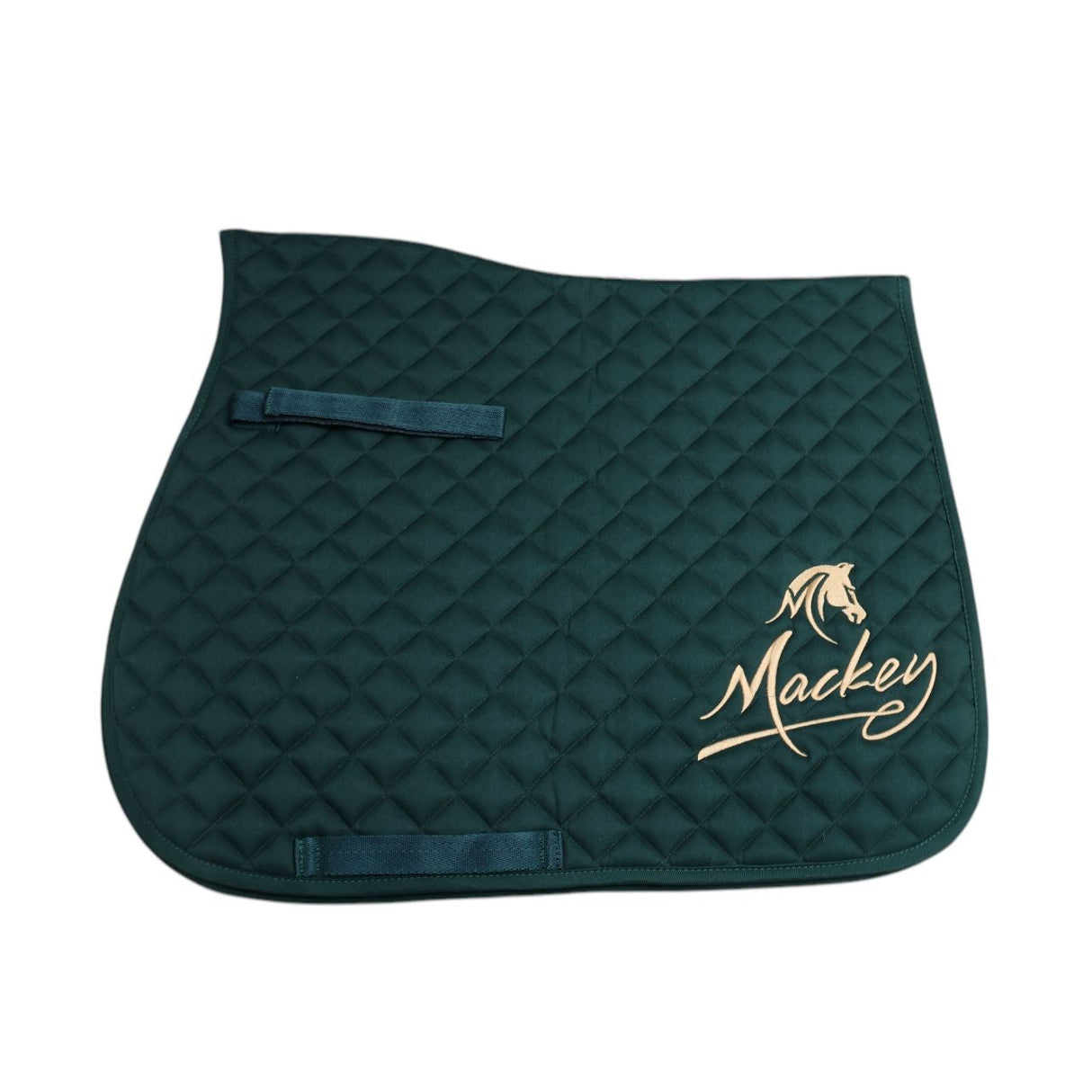 Mackey Embroidered Saddlecloth #colour_green