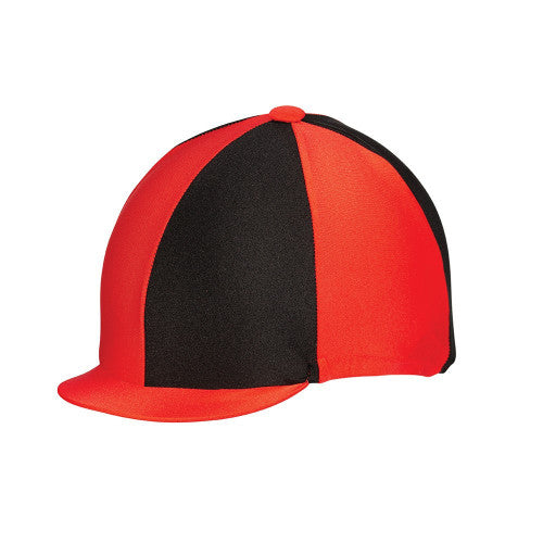 Hy Two Tone Lycra Silks #colour_red-black