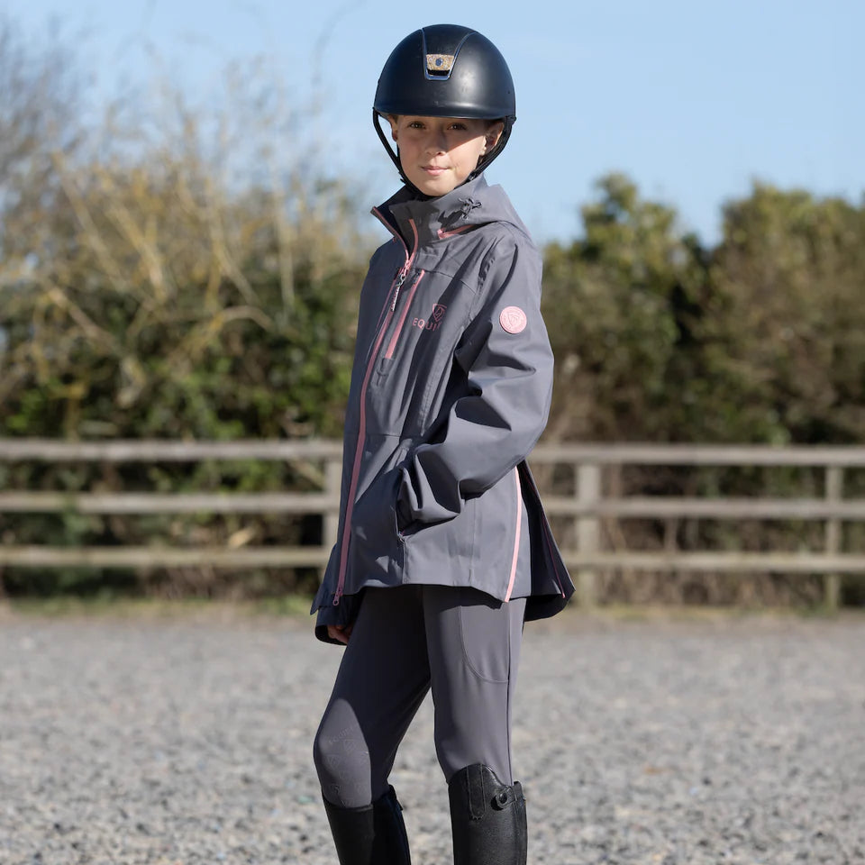 EQUIDRY Girl's Varsha Jacket #colour_grey