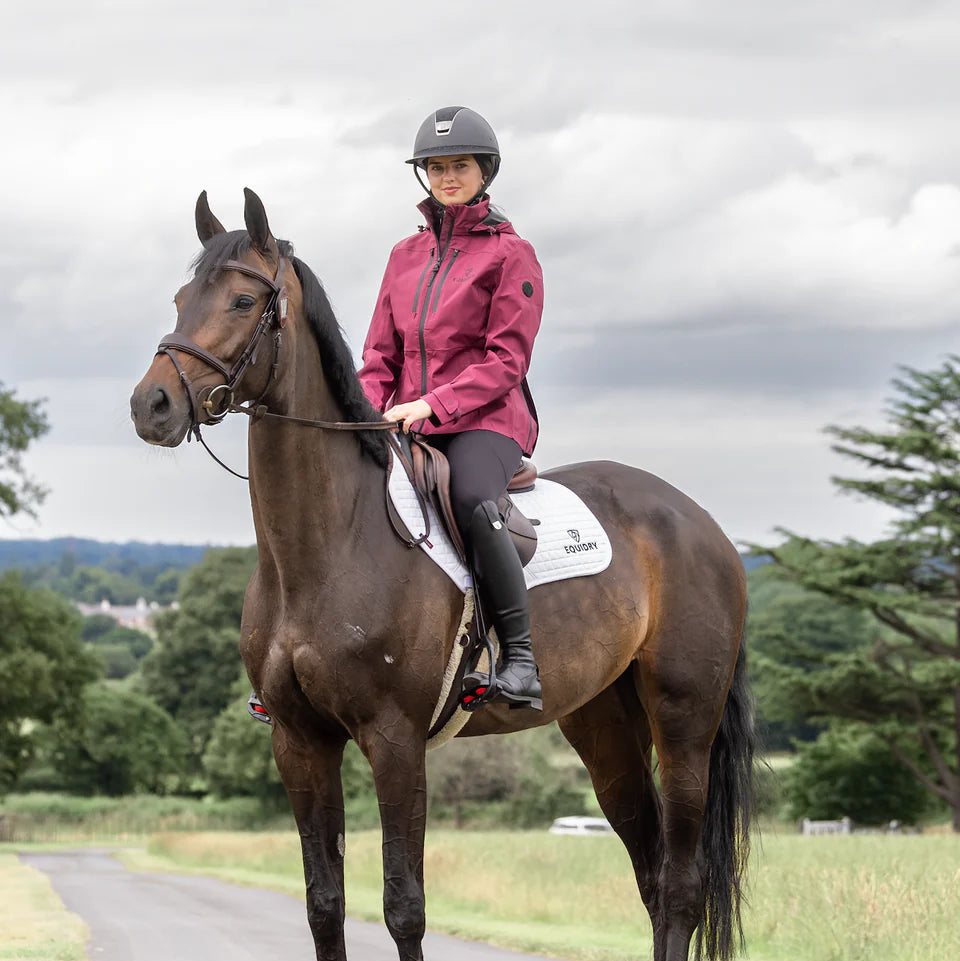 EQUIDRY Women's Varsha Jacket #colour_plum