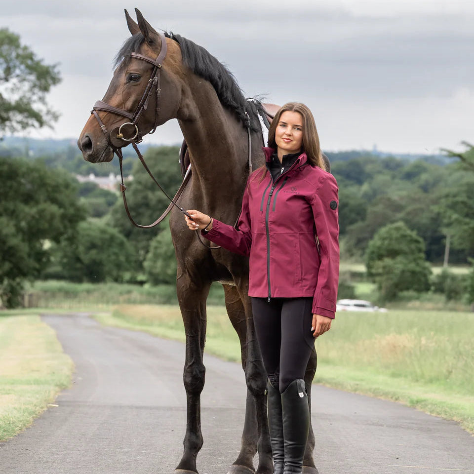 EQUIDRY Women's Varsha Jacket #colour_plum