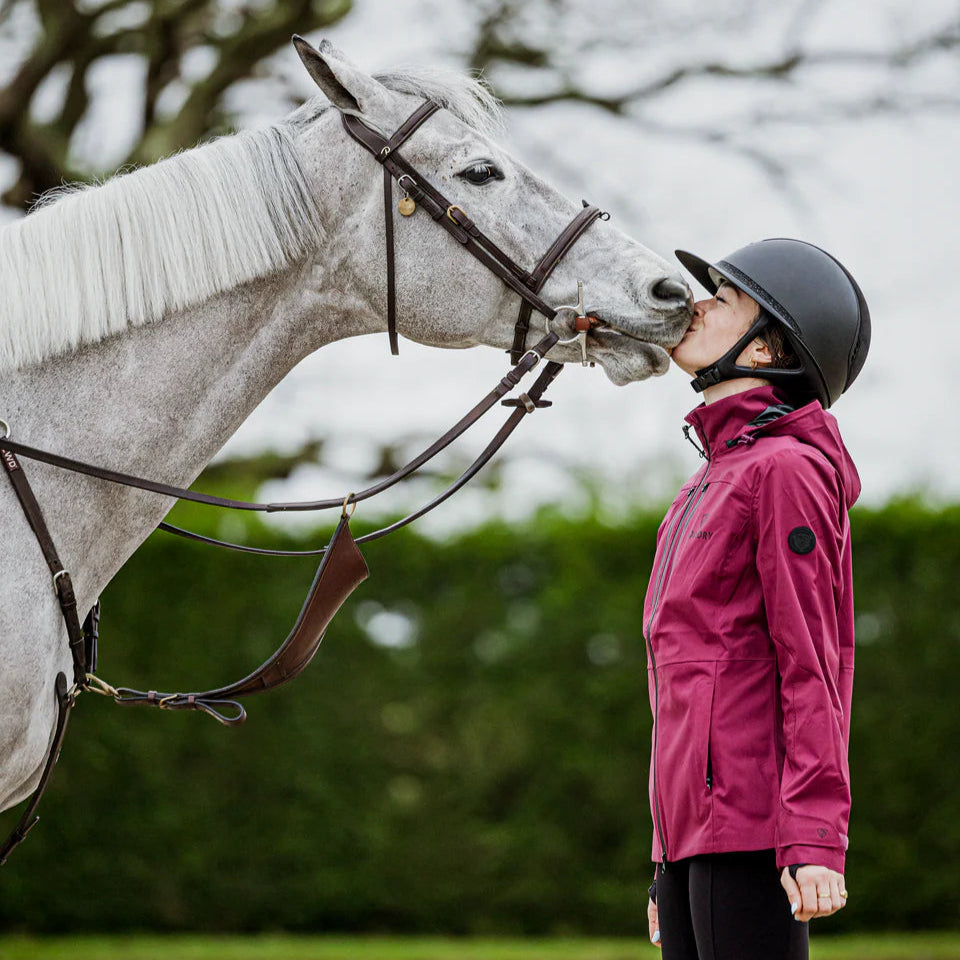 EQUIDRY Women's Varsha Jacket #colour_plum