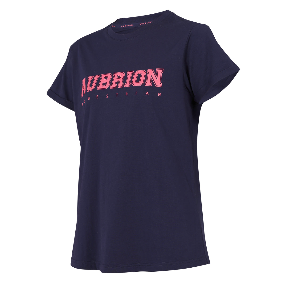 Shires Aubrion Ladies Repose T-Shirt #colour_navy-blue