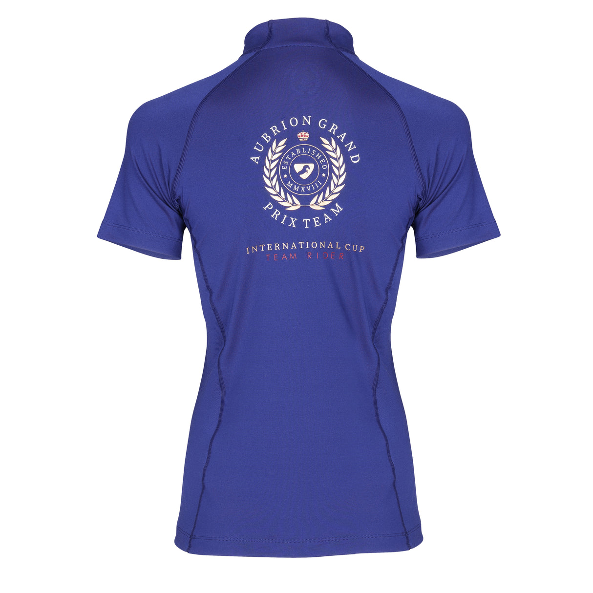 Shires Aubrion Team Short Sleeve Base Layer #colour_navy