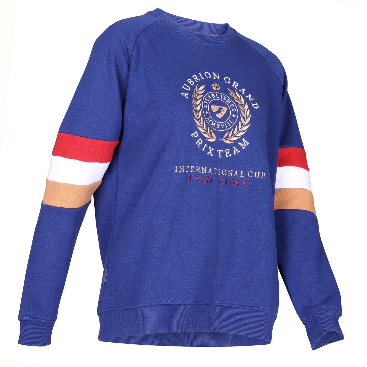 Shires Aubrion Ladies Team Sweatshirt #colour_navy
