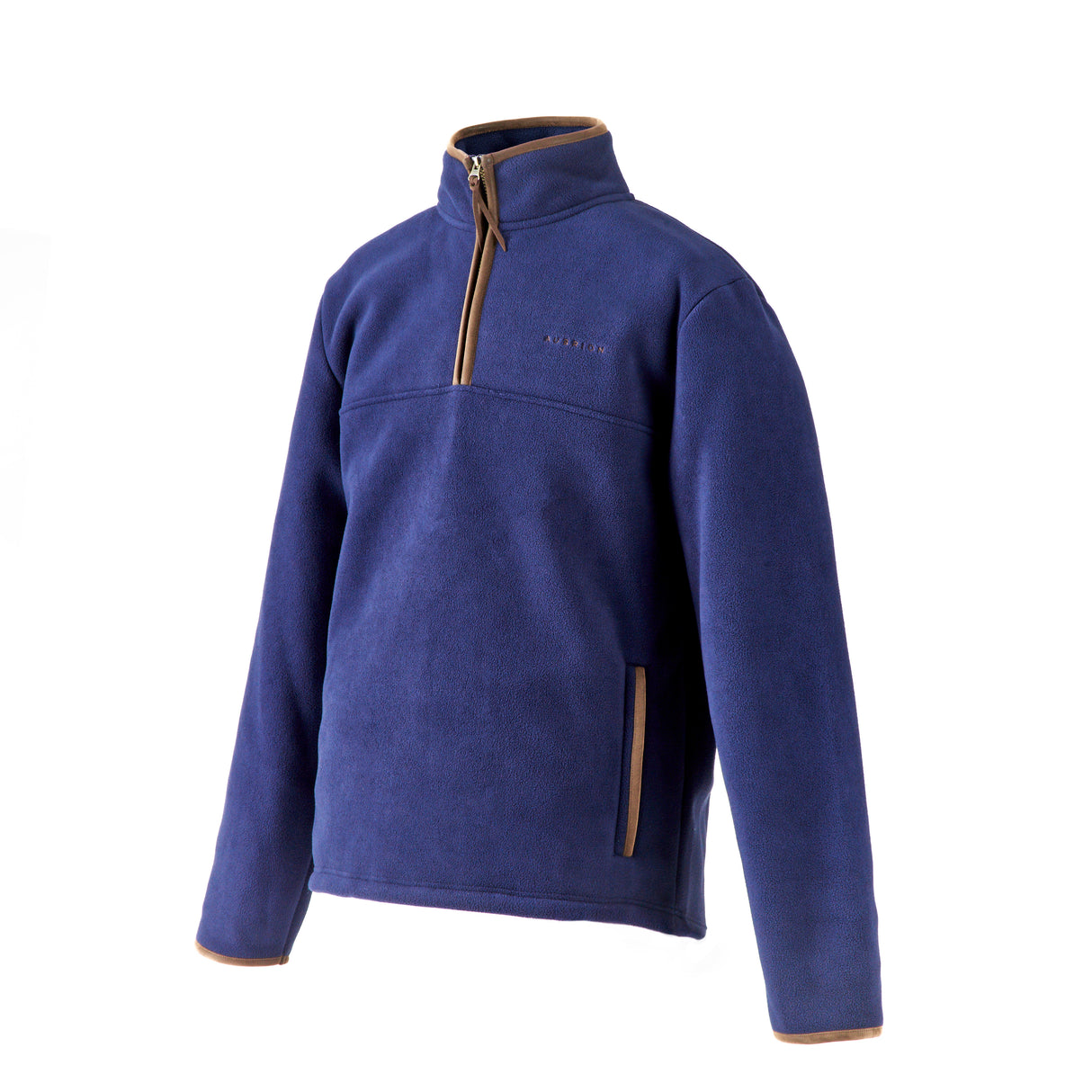 Shires Aubrion Core Men's Half Zip Fleece #colour_navy