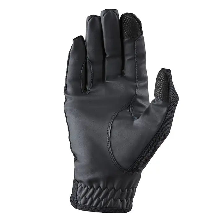 Dublin Pull On Cool Mesh Riding Gloves #colour_black
