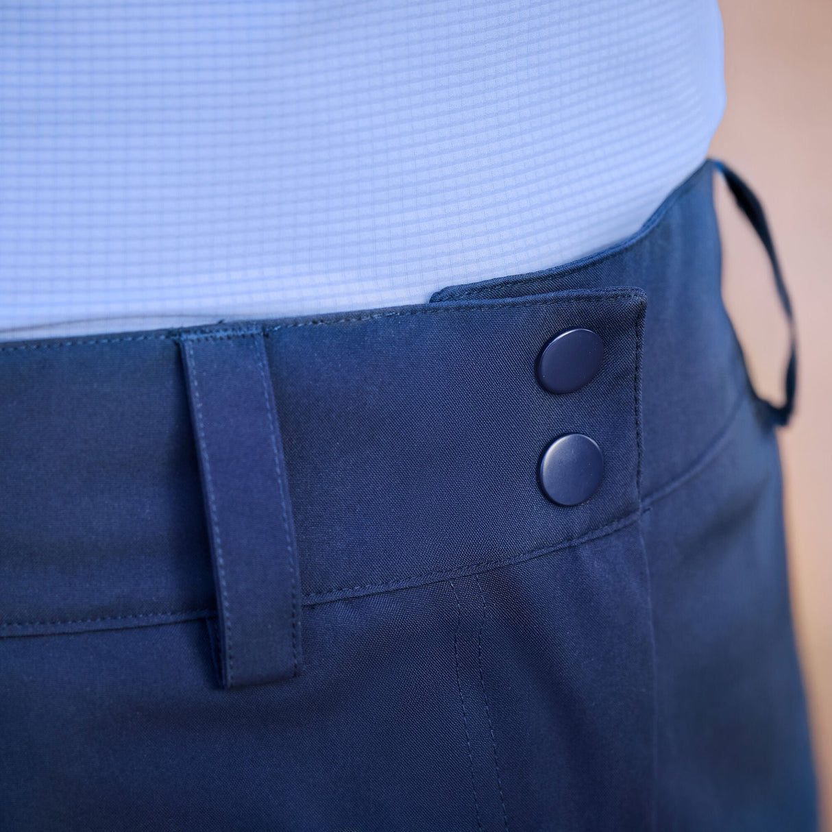 Weatherbeeta Ladies Rayne Waterproof Overtrousers II #colour_navy-white