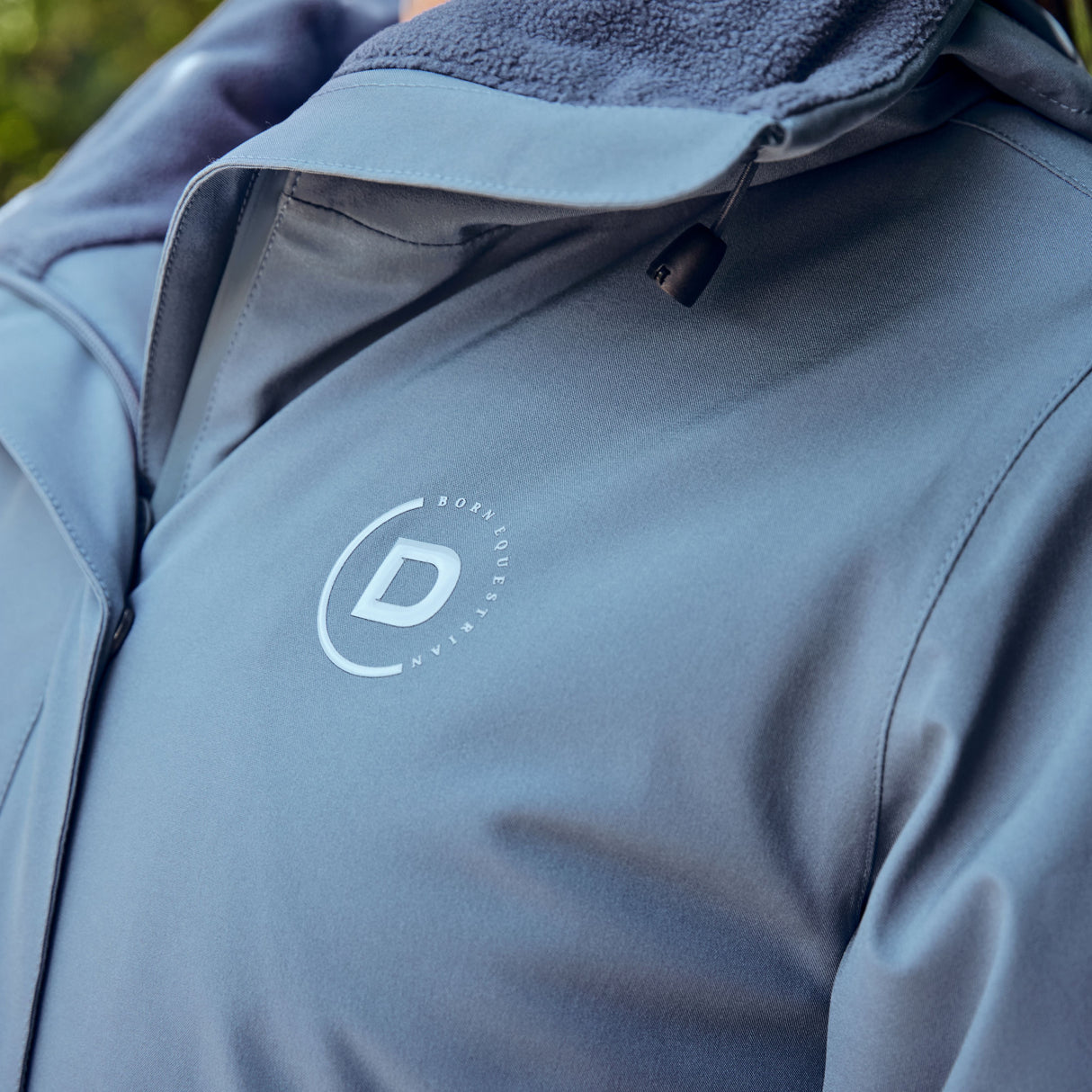 Dublin Ladies Everyday Waterproof Jacket #colour_denim