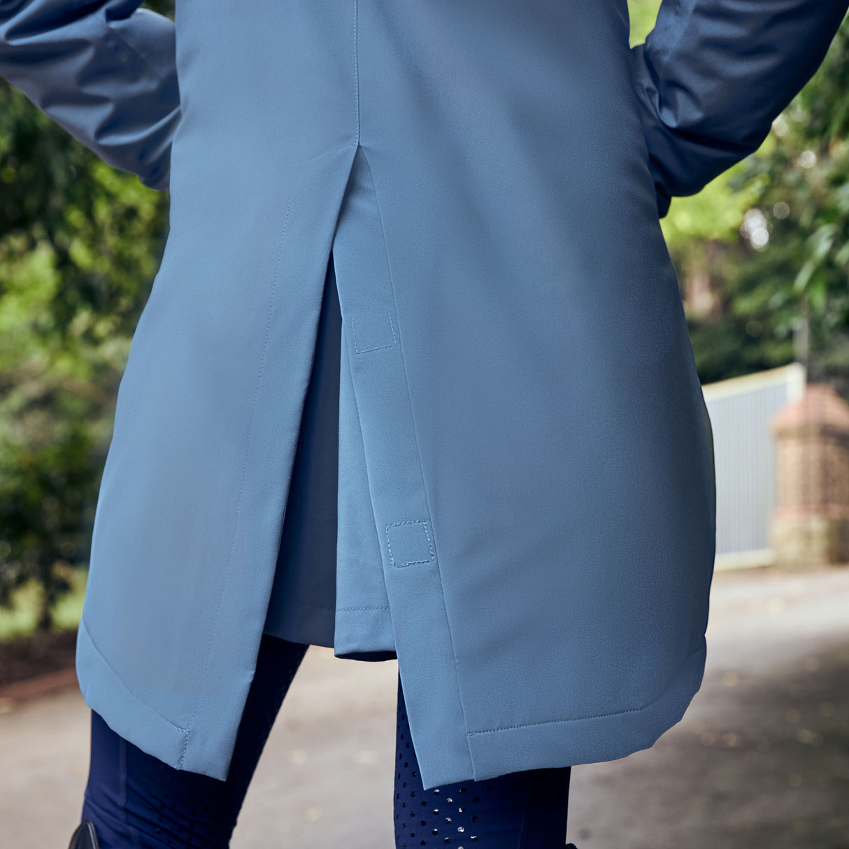 Dublin Ladies Everyday Waterproof Jacket #colour_denim