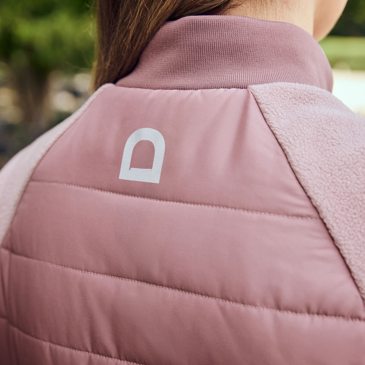 Dublin Ladies Insulated Hybrid Jacket #colour_dusty-rose