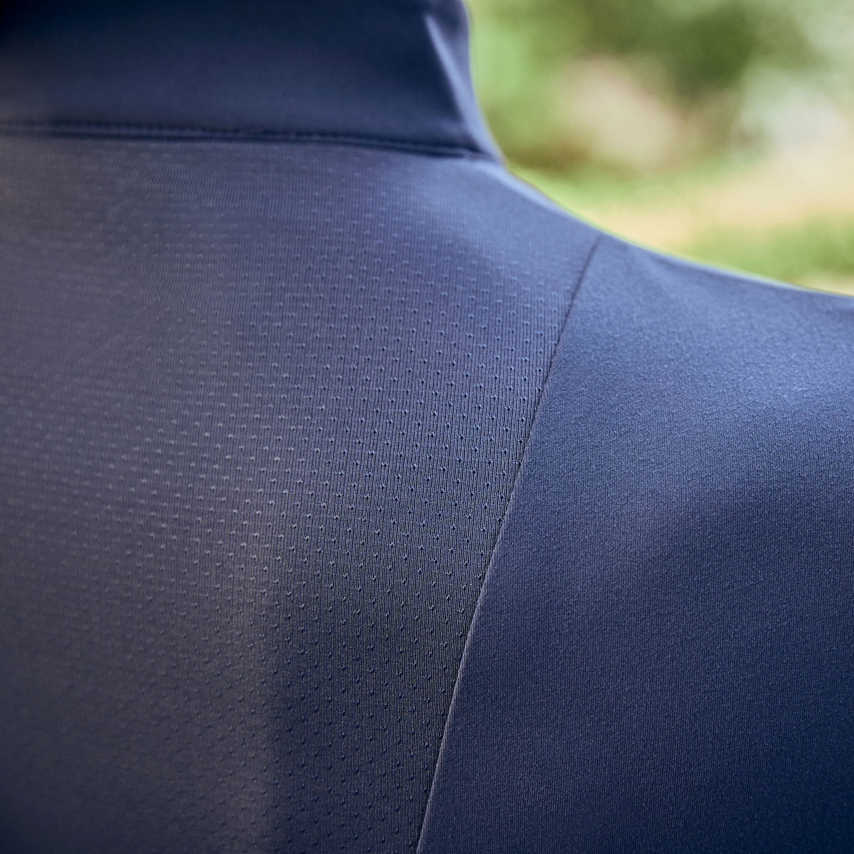 Dublin Ladies Brushed Fitted Base Layer Riding Top #colour_navy