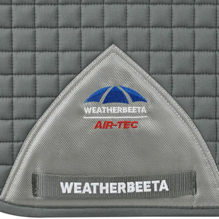Weatherbeeta Prime Air-Tec Dressage Saddle Pad #colour_grey