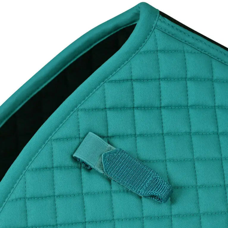 Weatherbeeta Prime Air-Tec Jump Shaped Saddle Pad #colour_dark-turquoise