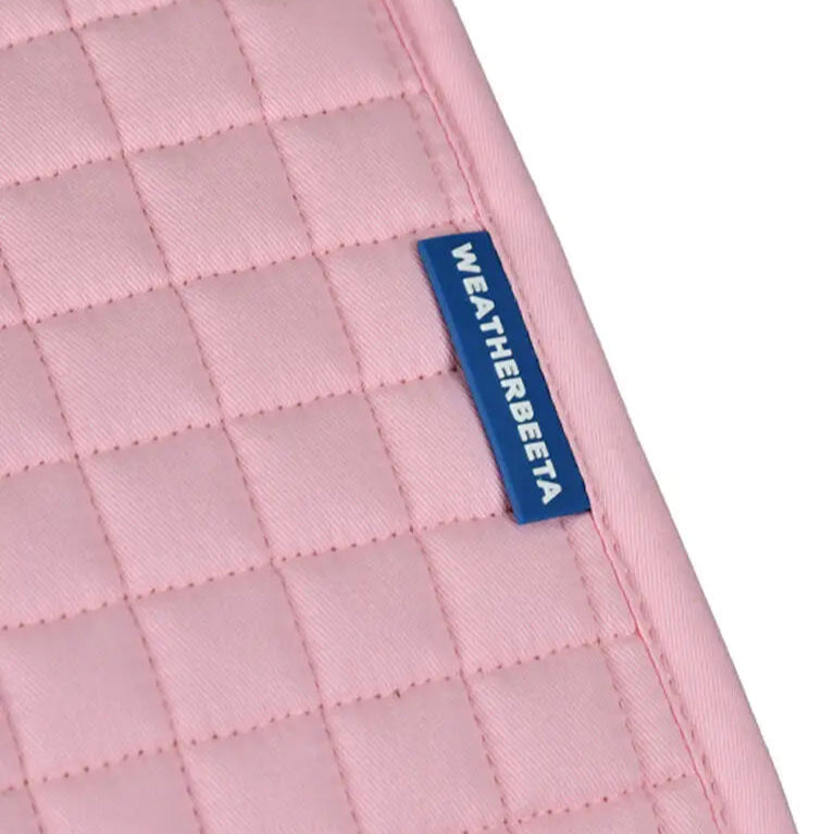 Weatherbeeta Prime Air-Tec Jump Shaped Saddle Pad #colour_light-pink