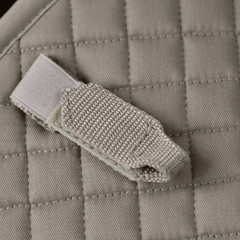 Weatherbeeta Prime Air-Tec Jump Shaped Saddle Pad #colour_natural-clay