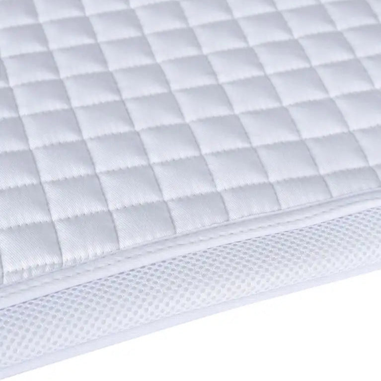 Weatherbeeta Prime Air-Tec Jump Shaped Saddle Pad #colour_white