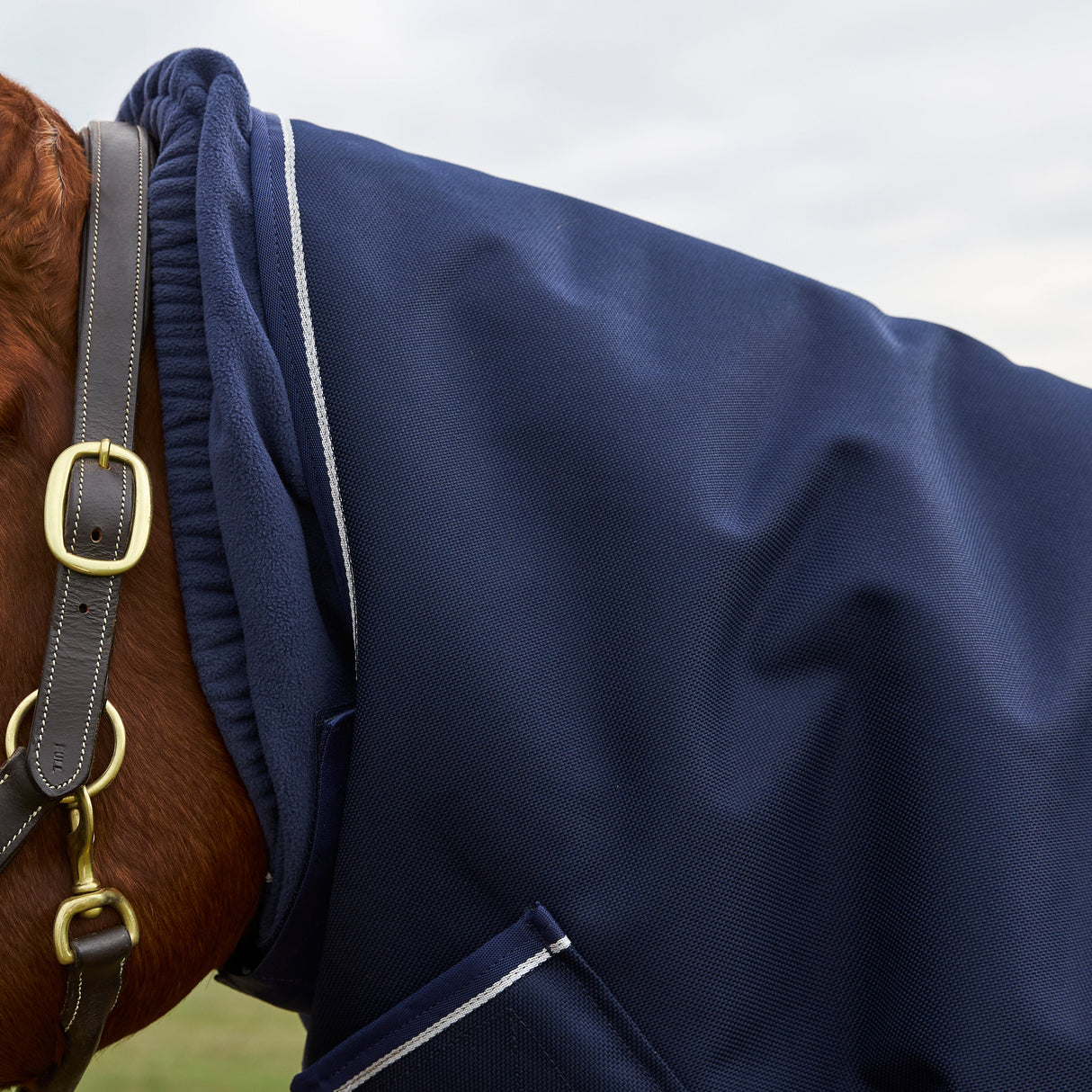 Weatherbeeta Comfitec Ultra 100G Detach-A-Neck Turnout #colour_navy