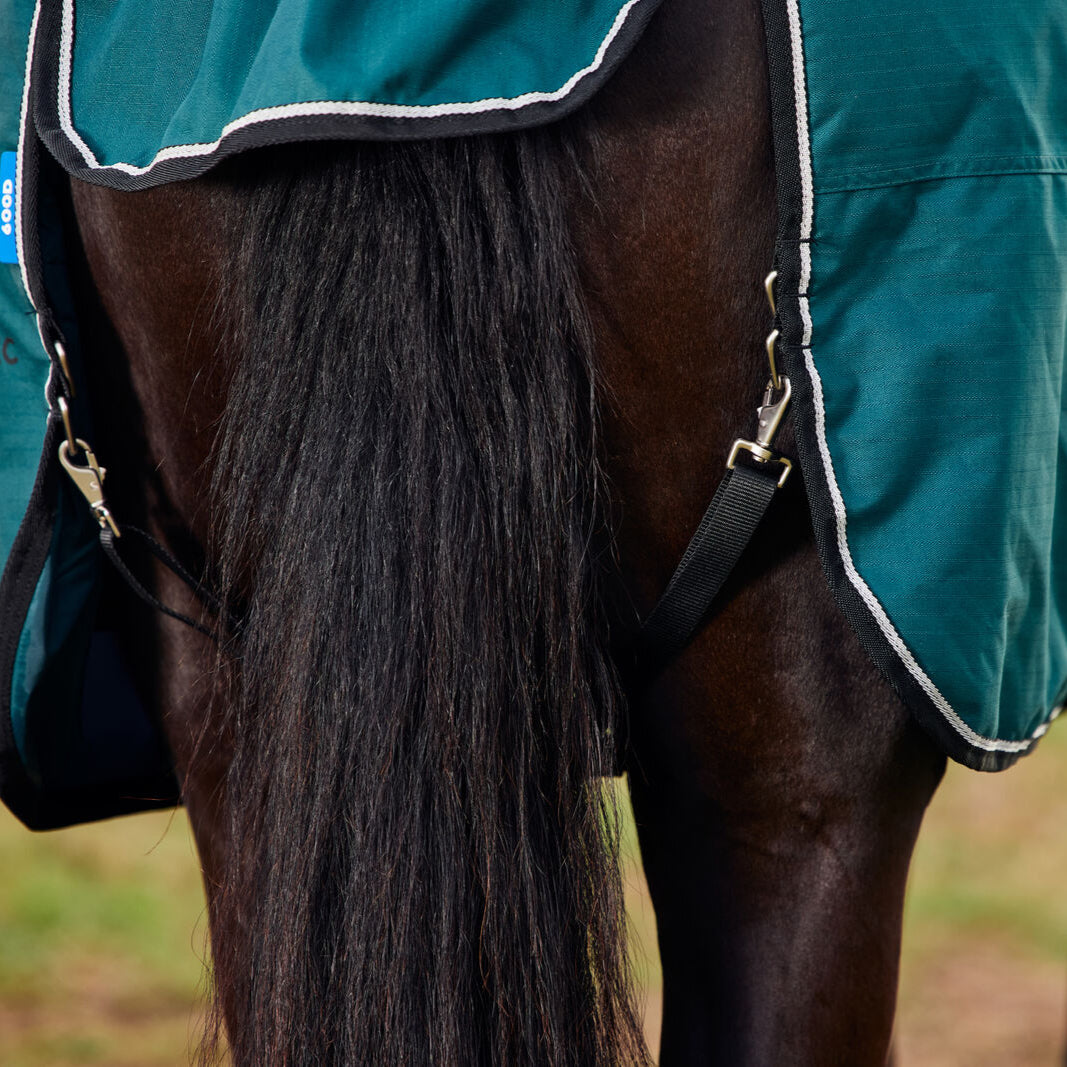 Weatherbeeta Comfitec Classic Combo Turnout #colour_forest-green-black