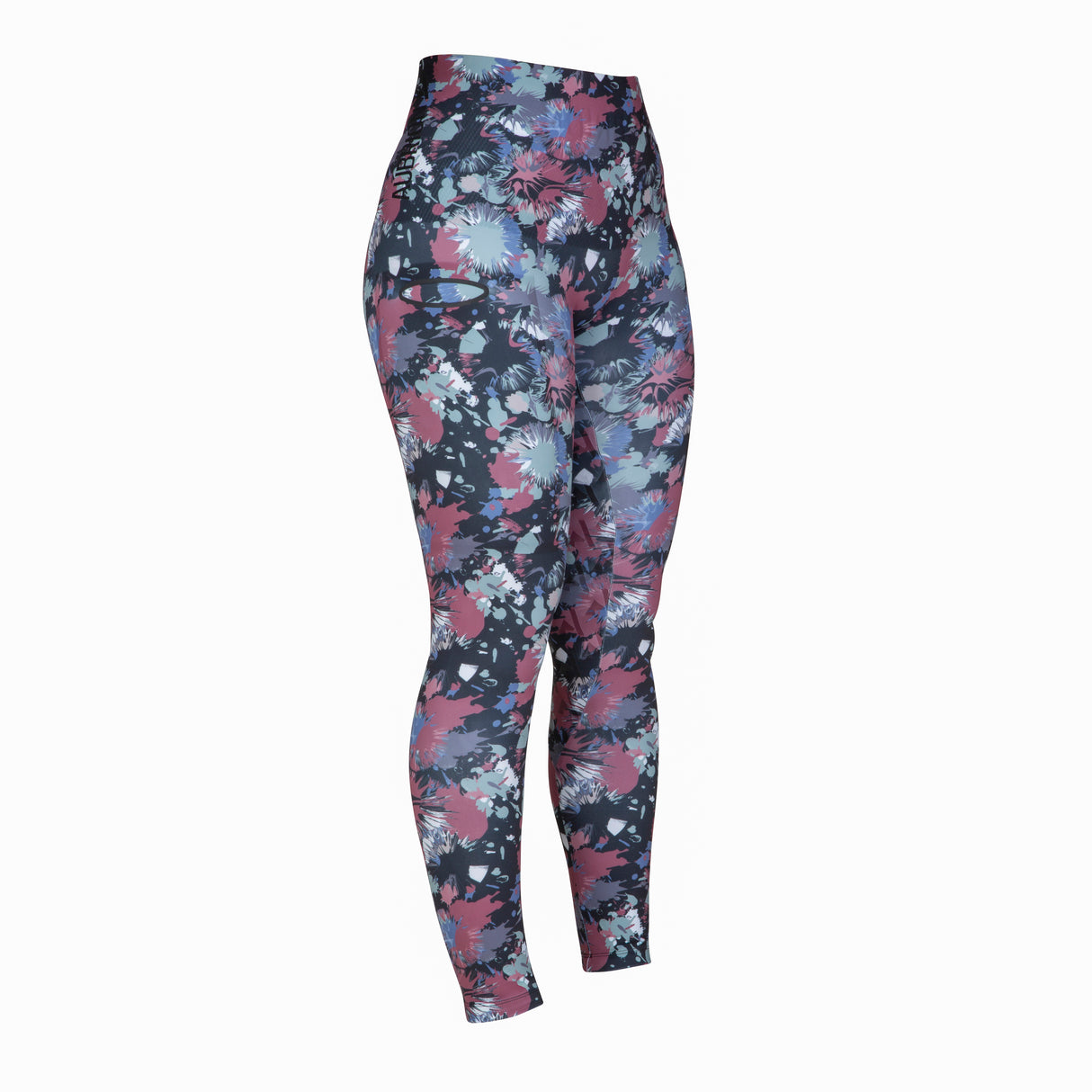 Shires Aubrion Ladies React Sculpt Riding Tights #colour_abstract