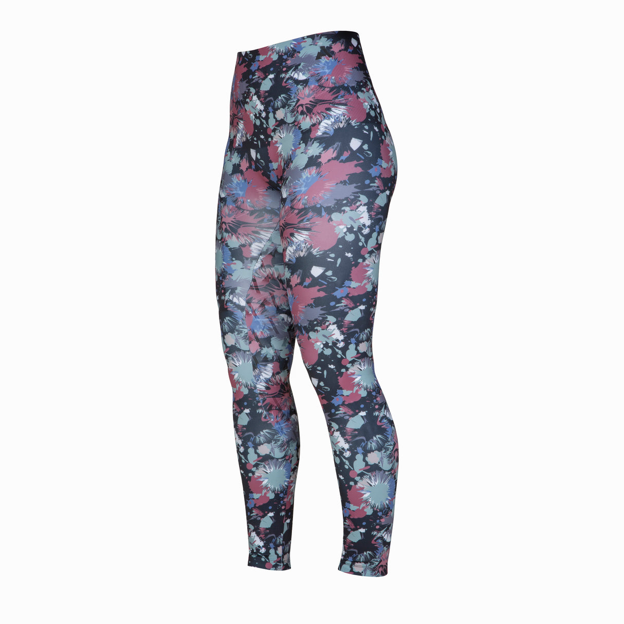 Shires Aubrion Ladies React Sculpt Riding Tights #colour_abstract