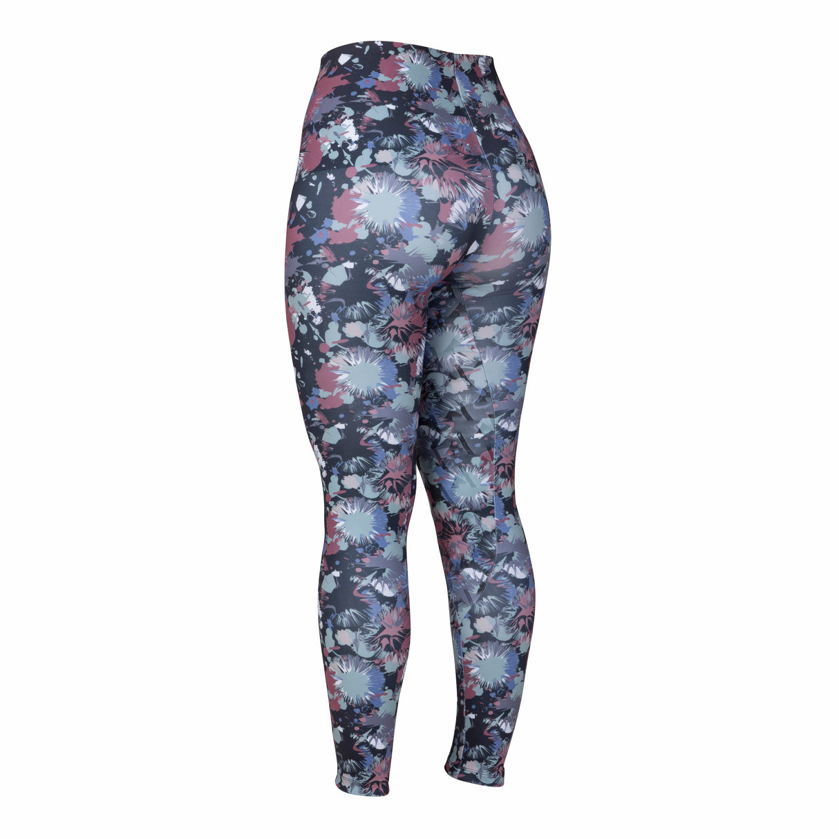 Shires Aubrion Ladies React Sculpt Riding Tights #colour_abstract