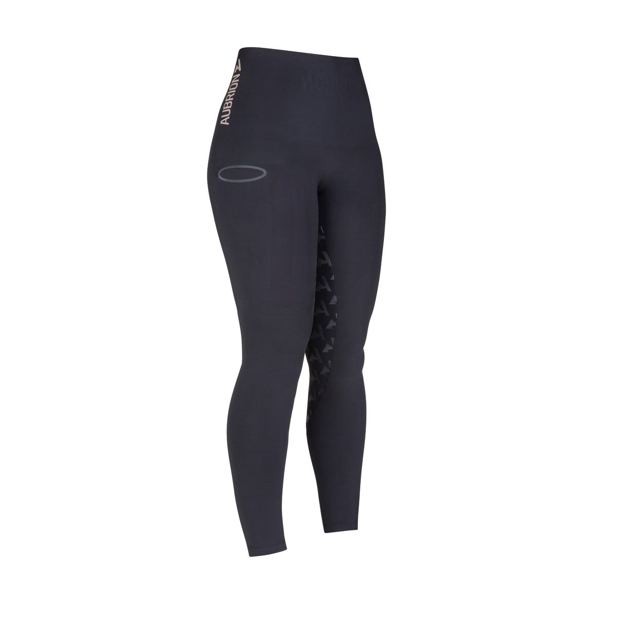 Shires Aubrion Ladies React Sculpt Riding Tights #colour_shadow