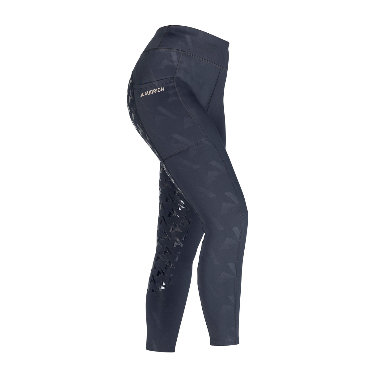 Shires Aubrion Ladies React Winter Riding Tights #colour_shadow