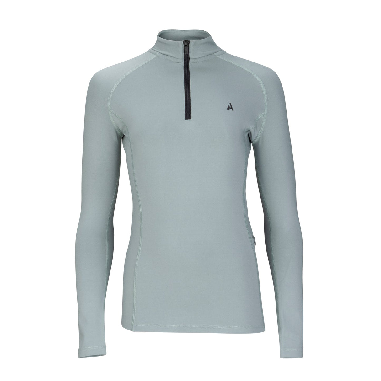 Shires Aubrion React Young Rider Winter Base Layer #colour_sage