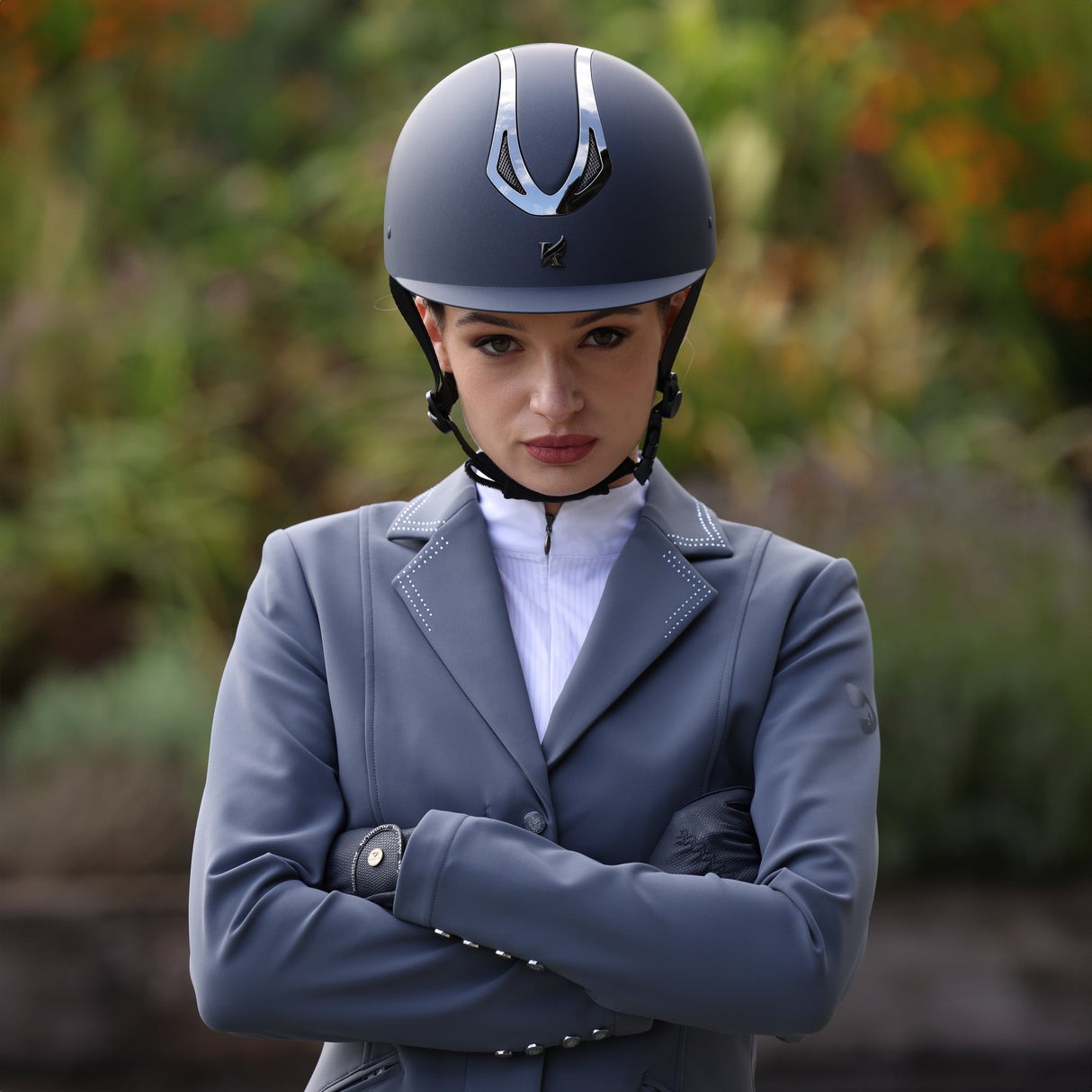 Shires Karben Sonic ID Riding Hat #colour_blue