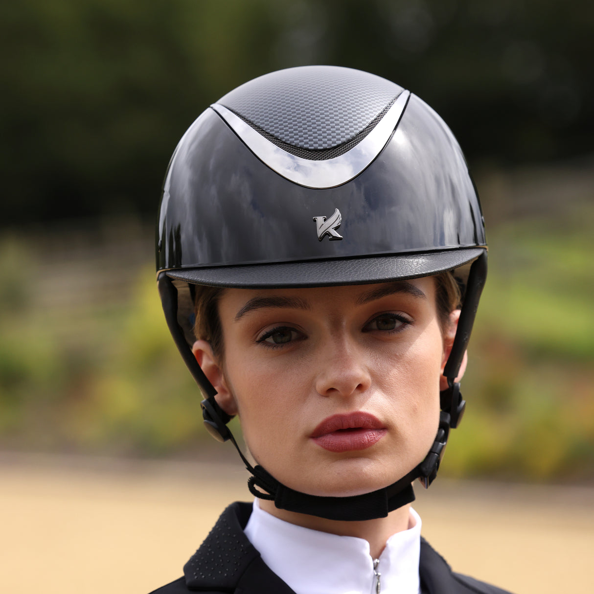 Shires Karben Drew Ellipse SP Riding Hat #colour_black