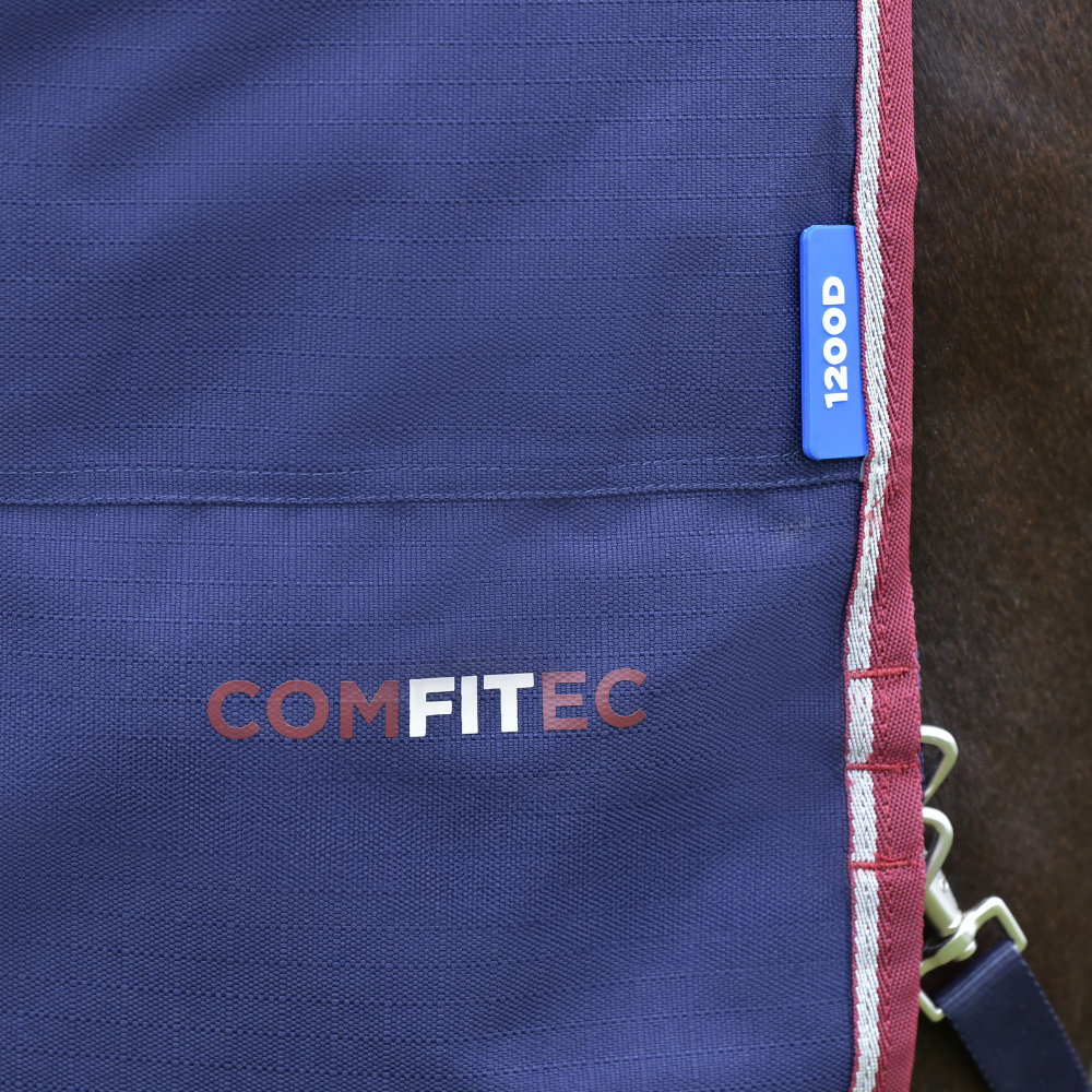 Weatherbeeta Comfitec Essential 360G Combo Turnout #colour_navy-burgundy