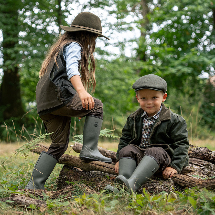 Rouchette Kids ACTEON Boots #colour_khaki