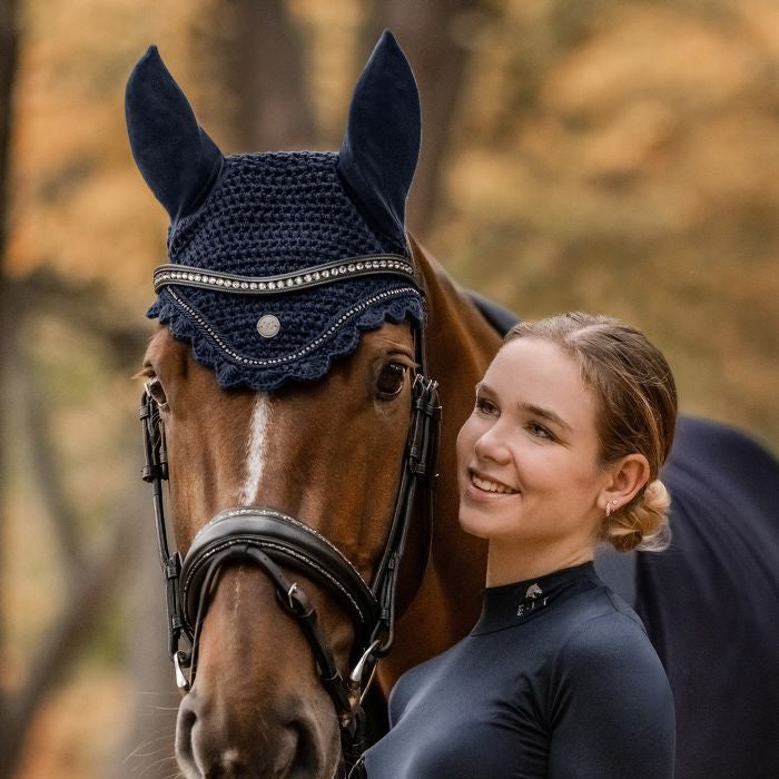 Waldhausen Nepal Fly Veil #colour_night-blue