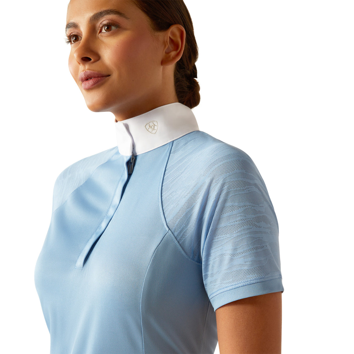 Ariat Women's Aptos Vent 2.0 Show Shirt #colour_blissful-blue
