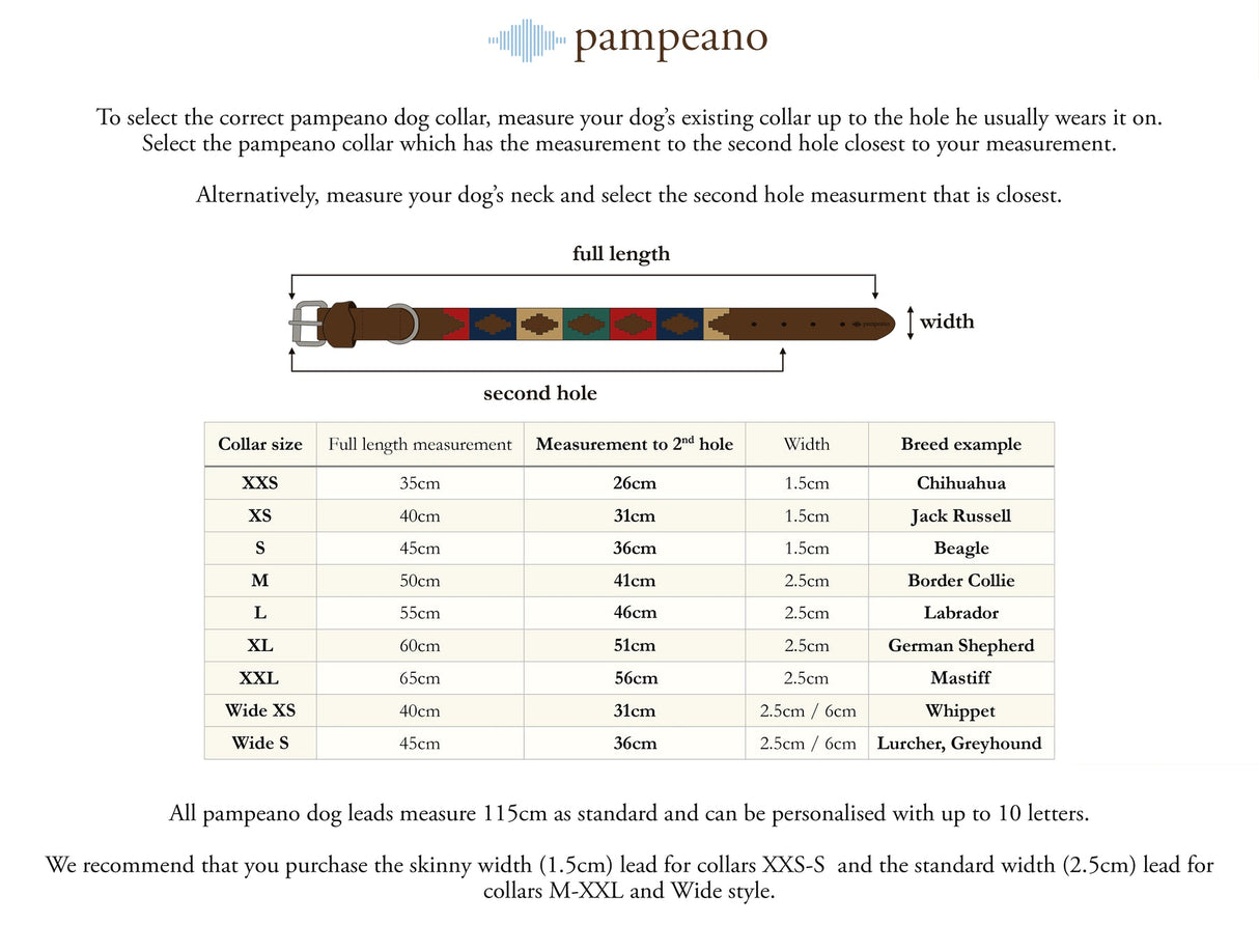 Pampeano Pampa Dog Collar