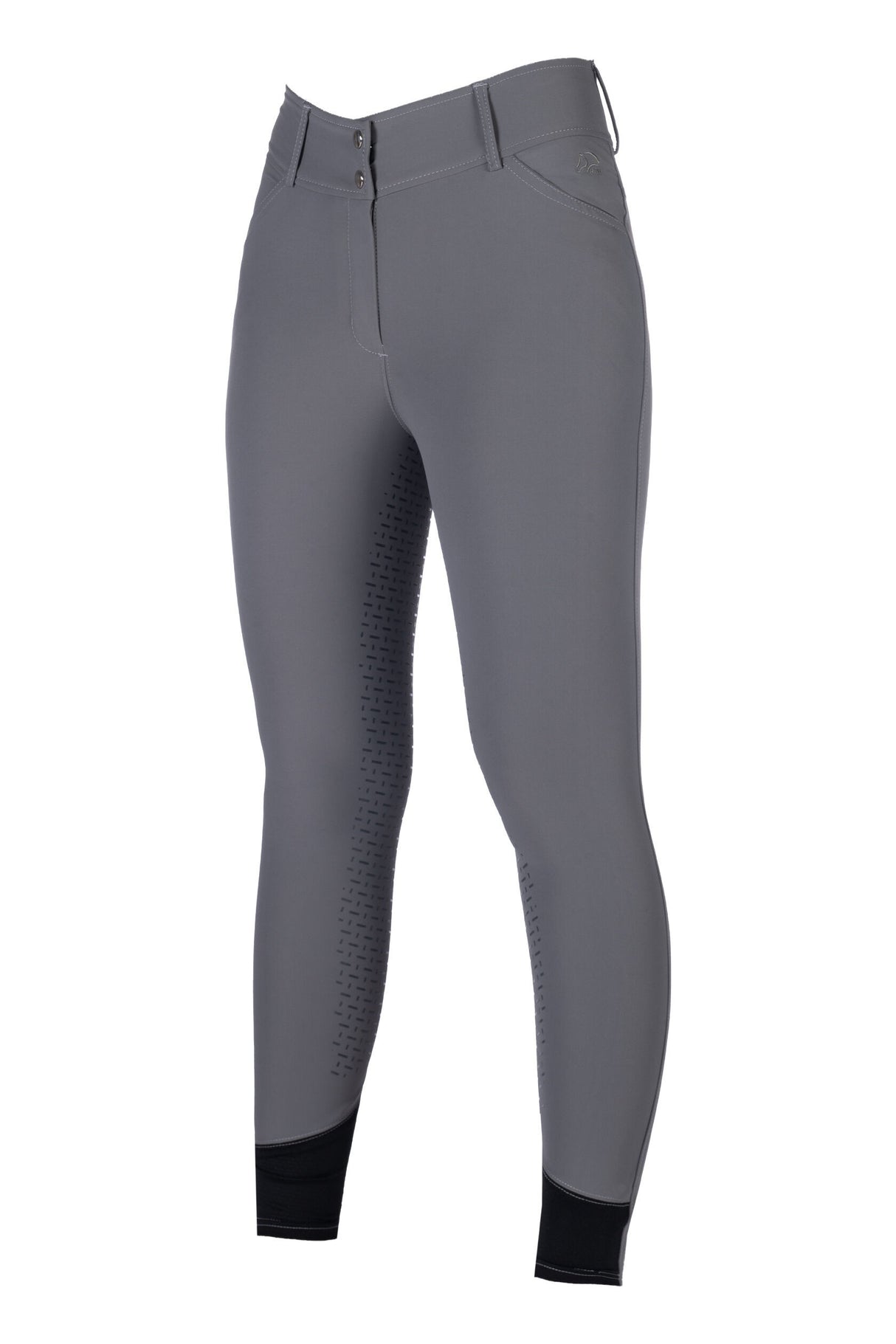 HKM Ladies Full Seat Riding Breeches -Tampa- #colour_grey