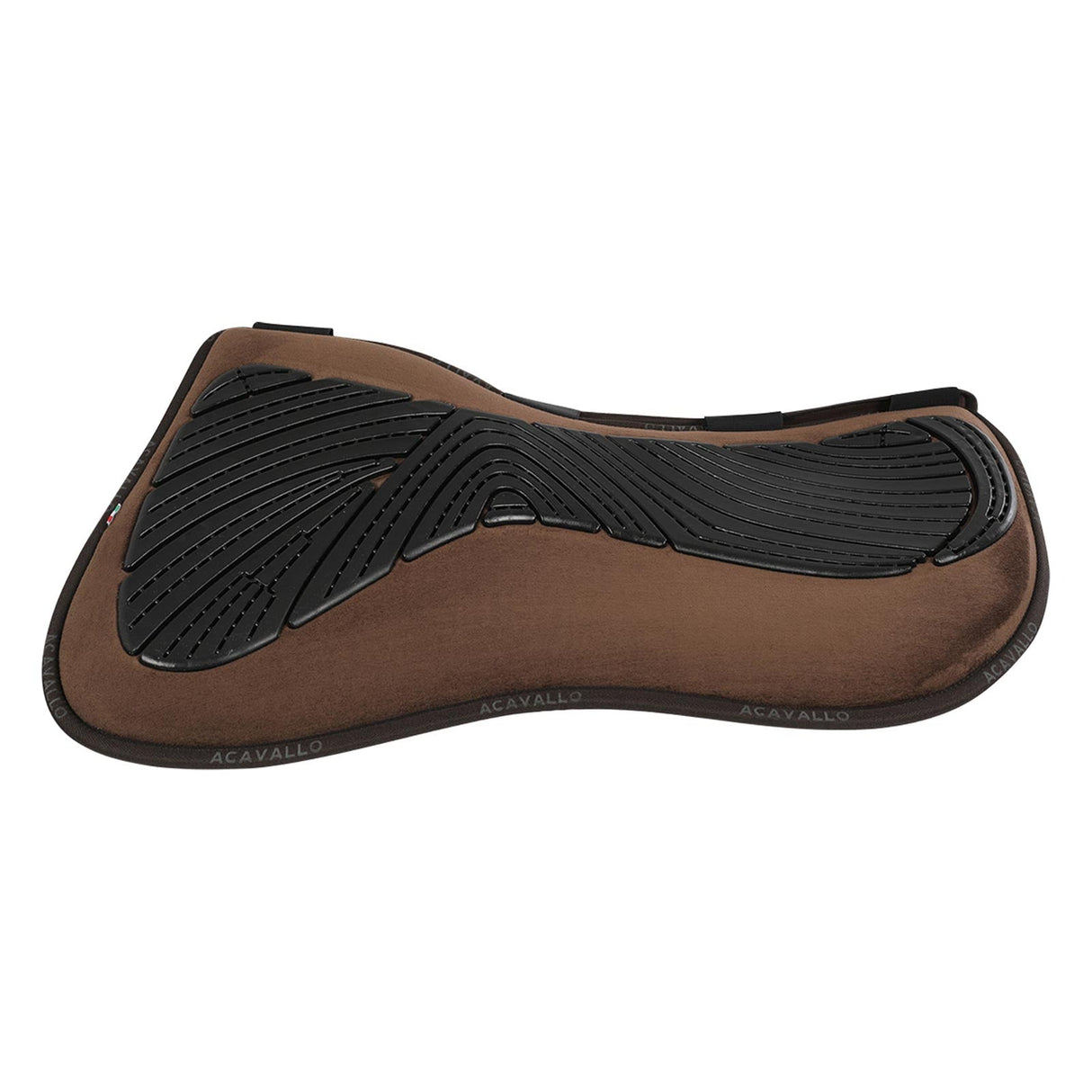 Acavallo Pad Mf Hps Cw-Fs Suede Gel Grip Flat #colour_brown