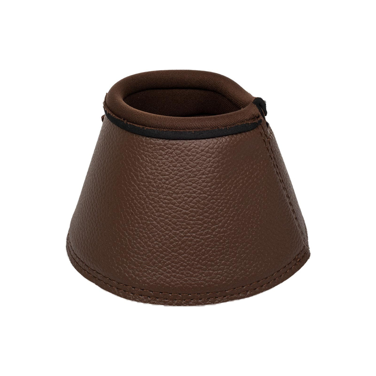 Acavallo Bell Boots Eco-Leather & Hook-And-Loop Closure #colour_brown