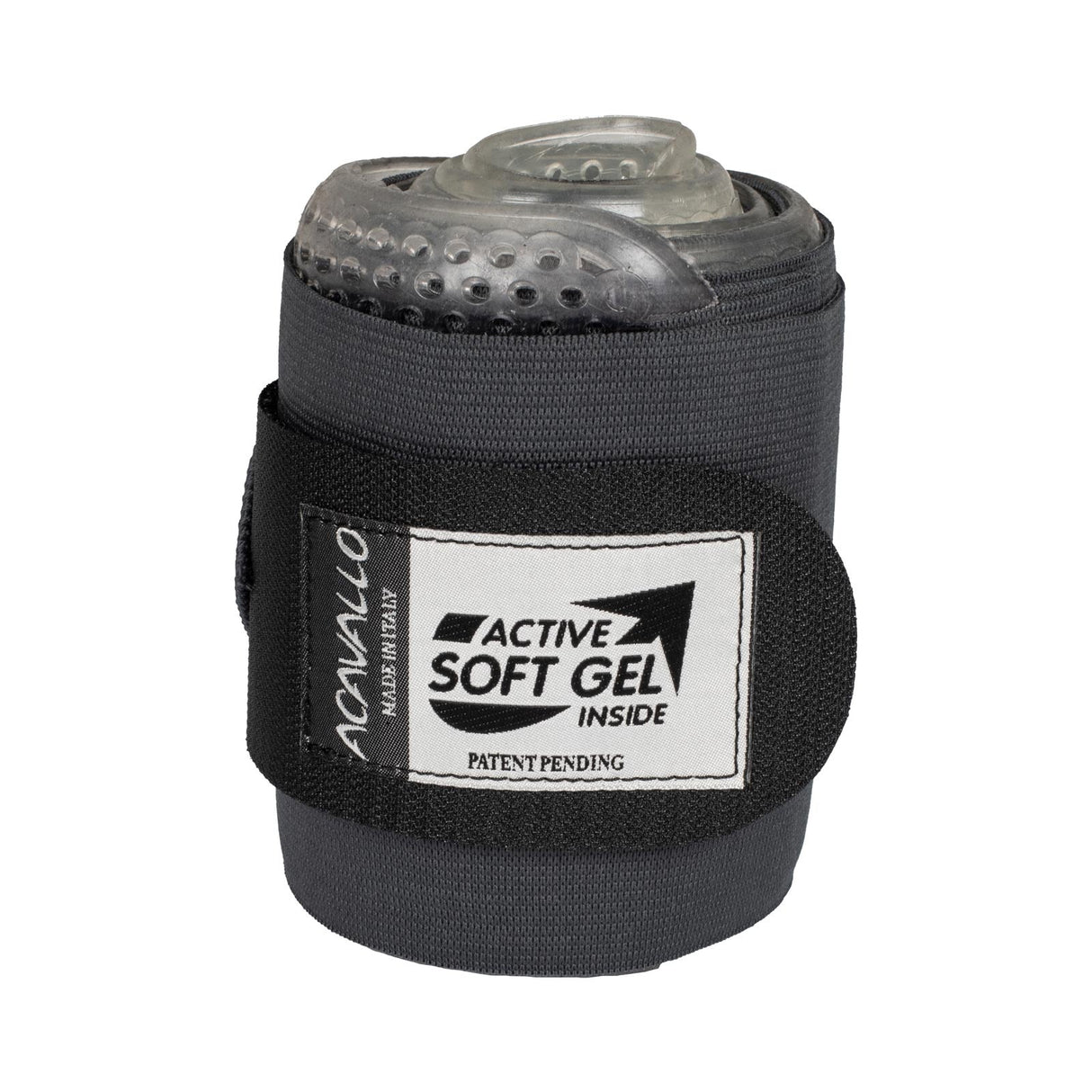 Acavallo Elastic Bandages Classic Gel #colour_grey