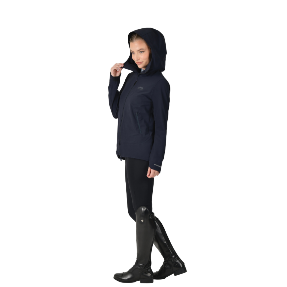 Weatherbeeta Ladies Abrasion Proof Stretch Riding Jacket #colour_navy