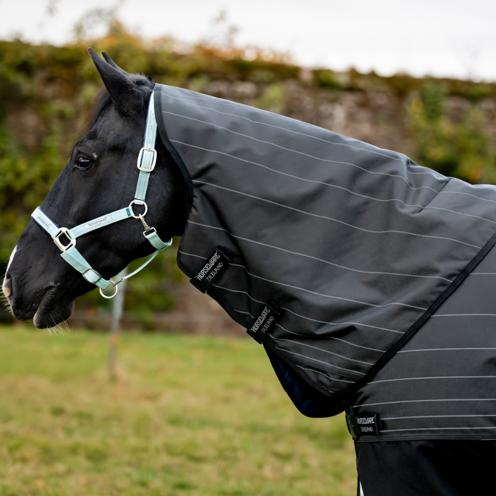 Horseware Ireland Amigo 1200D FieldSafe Reflectech Plus 0g Turnout Rug #colour_black-reflective-black