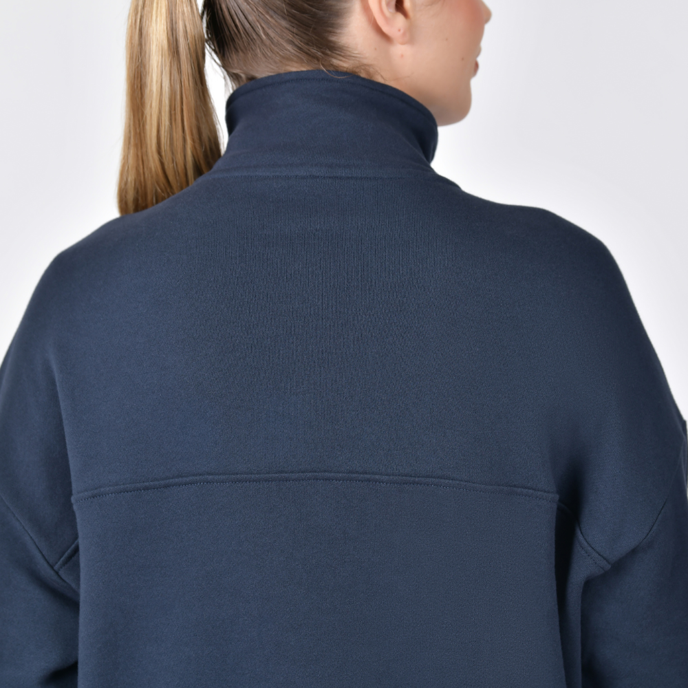 Dublin Ladies 1/4 Zip Fleece Pullover #colour_navy