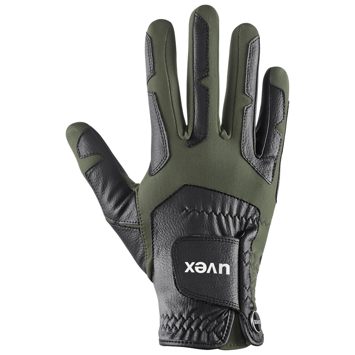 Uvex Ventraxion Plus Riding Gloves #colour_black-olive