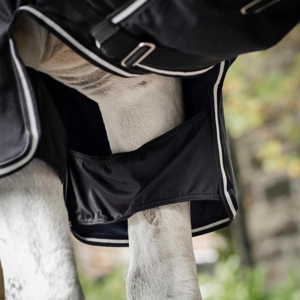 Horseware Ireland Show Ready Rug #colour_black-black-silver