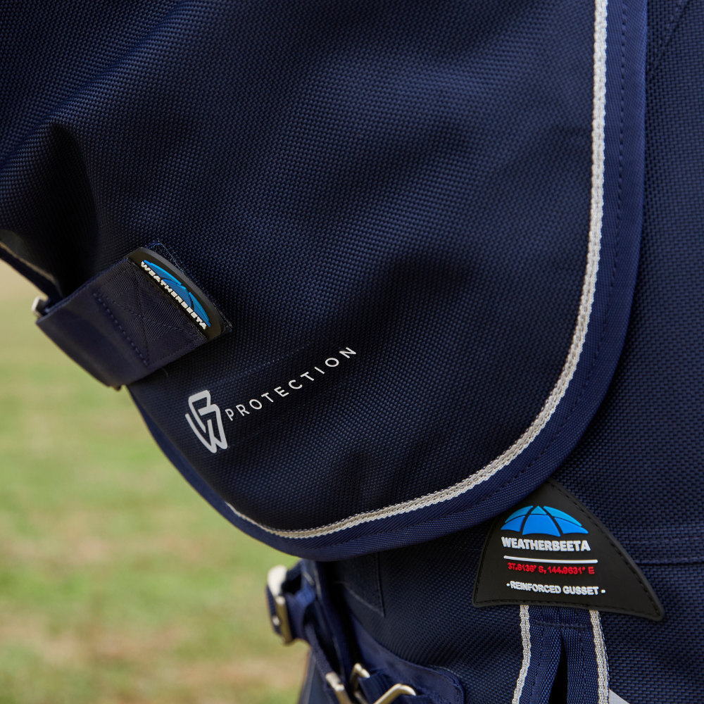 Weatherbeeta Comfitec Ultra 220G Detach-A-Neck Turnout #colour_navy